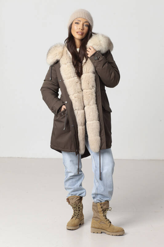 Woolrich parka khaki new arrivals
