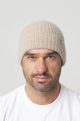 Czapka męska z jawyższej jakości kaszmiru