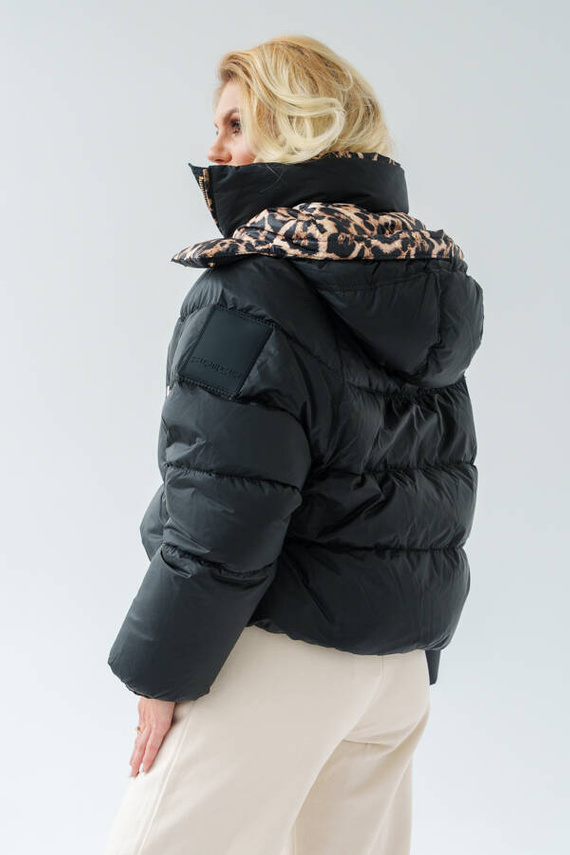 Czarna kurtka Lina marki Flo&Clo