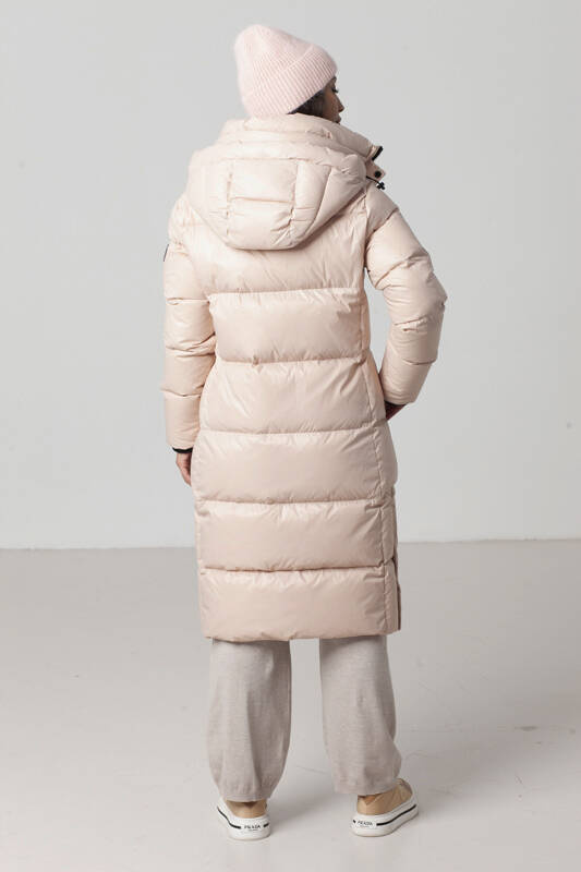 Pudrowo - różowo kurtka puchowa Arizona marki Rock&Blue 