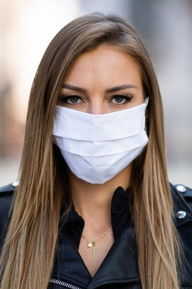 Maseczka ochronna wielorazowa bawełniana