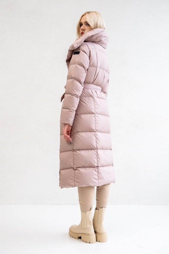 Pudrowy płaszcz puchowy Courtney 