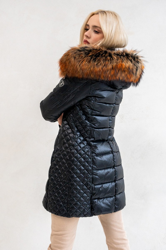 Czarna kurtka puchowa Beam Black Roxy