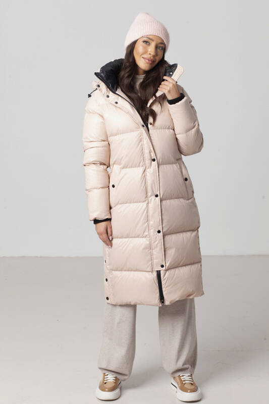 Pudrowo - różowo kurtka puchowa Arizona marki Rock&Blue 