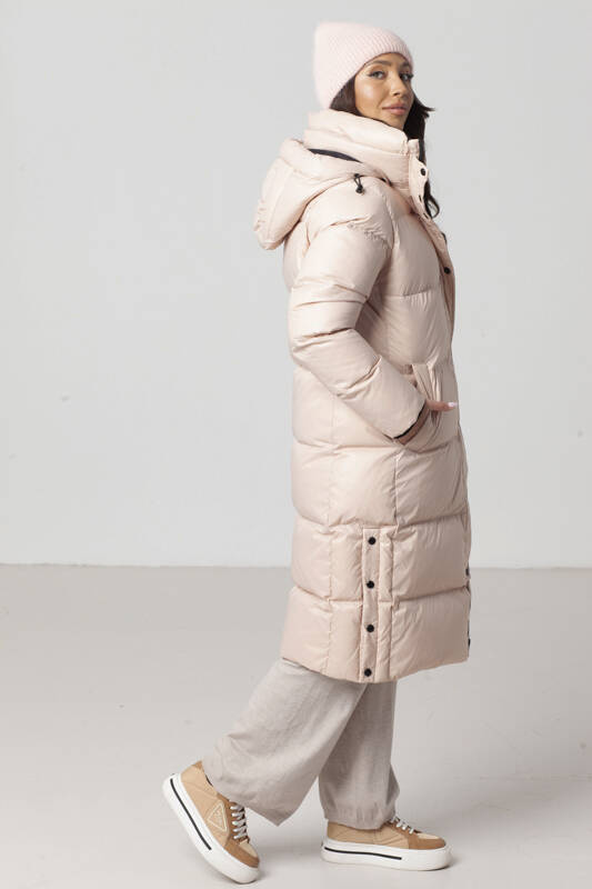 Pudrowo - różowo kurtka puchowa Arizona marki Rock&Blue 