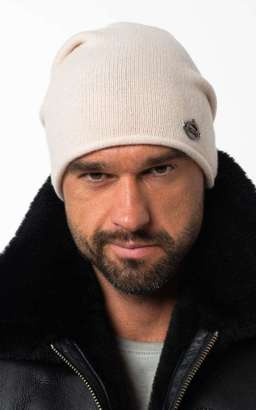 Męska czapka z wełny merino