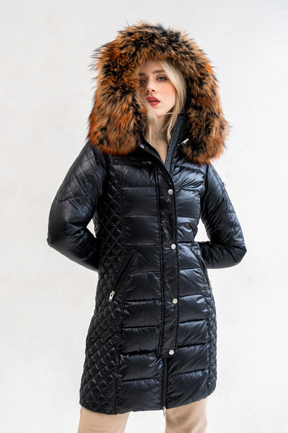 Czarna kurtka puchowa Beam Black Roxy